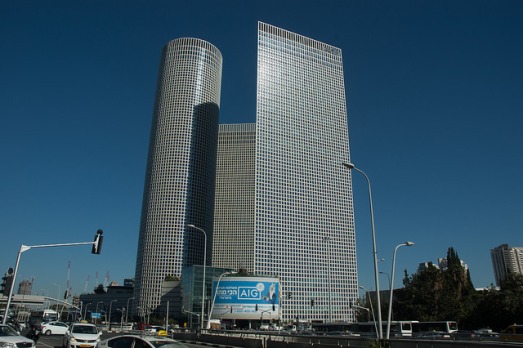 Tel Aviv's landmark Azrieli towers
